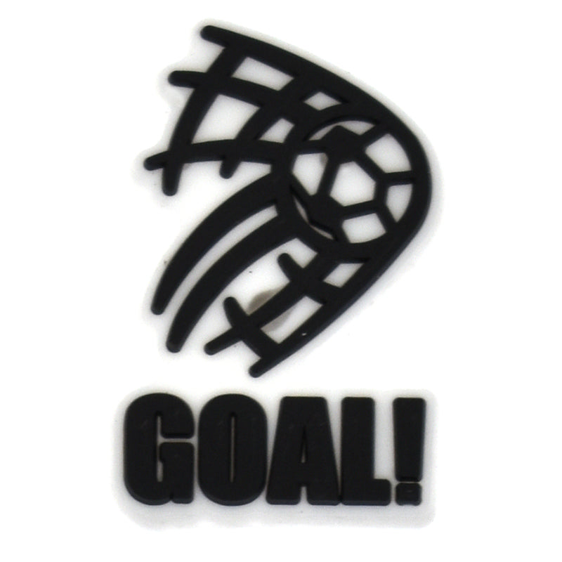 GOAL silhouette sign logoFootball 534-03 Shoe Charm