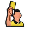 YELLOW CARD Football 534-07 Shoe Charm