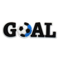 GOAL sign logo Football 534-14 Shoe Charm