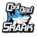 COOL DAD SHARK badge logo Sharks 542-11 Shoe Charm