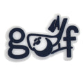 Logo sign badge Golf  543-06 Shoe Charm