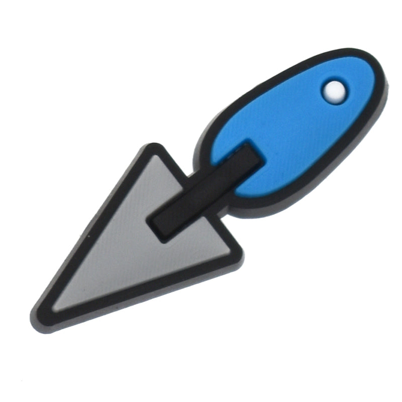 Oil paint trowel Painting 552-02 Shoe Charm