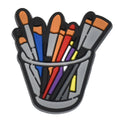 Tub of brushesPainting 552-05 Shoe Charm