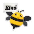 BEE KIND sign logo Honey Bee 553-03 Shoe Charm