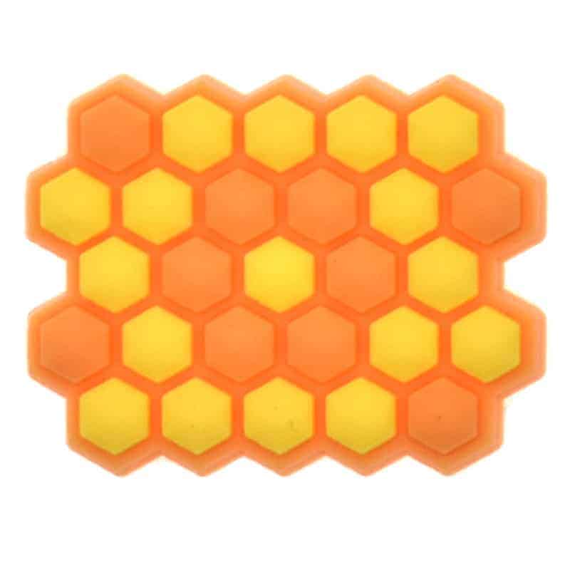 Golden honeycomb from Honey Bee 553-04 Shoe Charm