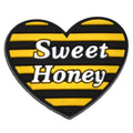 Sweet Honey love heart Honey Bee 553-05 Shoe Charm