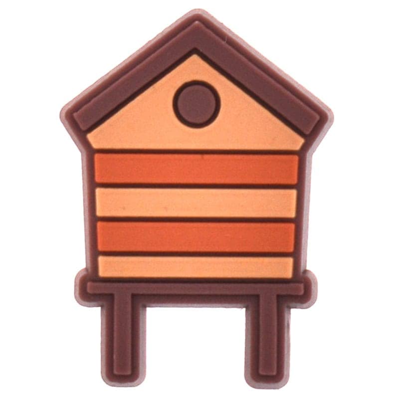 Bee Hive house Honey Bee 553-06 Shoe Charm