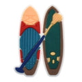 Stand up paddleboards Surfing 555-03 Shoe Charm