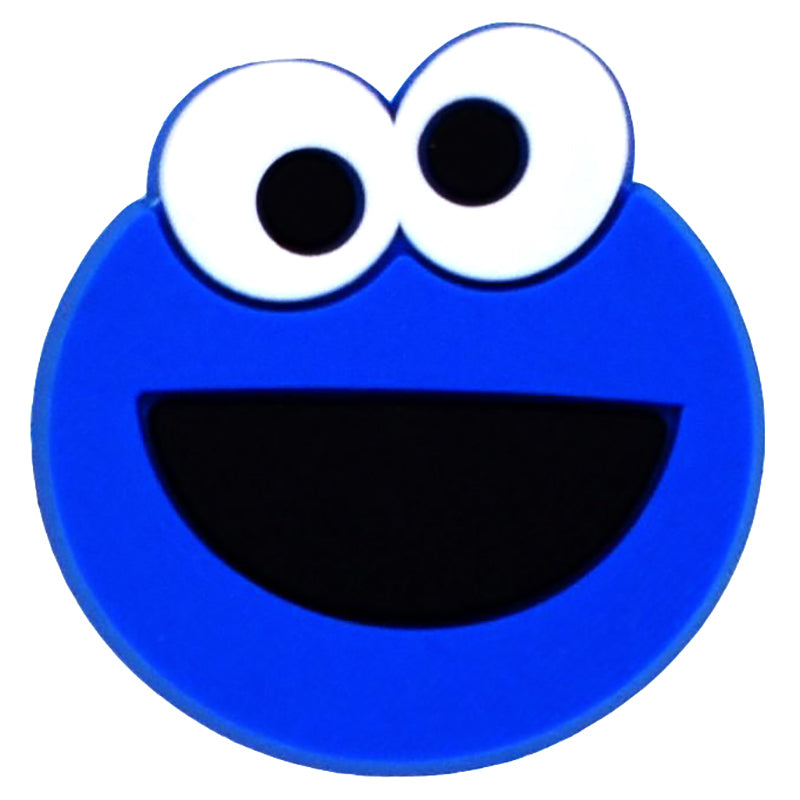 Cookie monster's face from Sesame Street 56-02 Shoe Charm