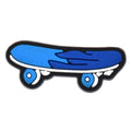 Blue skateboard  562-08 Shoe Charm
