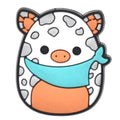 Squishmallow Grey Spot Pig 566-06 Shoe Charm