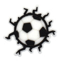 Flying ball Football 583-01 Shoe Charm