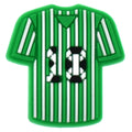 Number 10 shirt Football 583-07 Shoe Charm