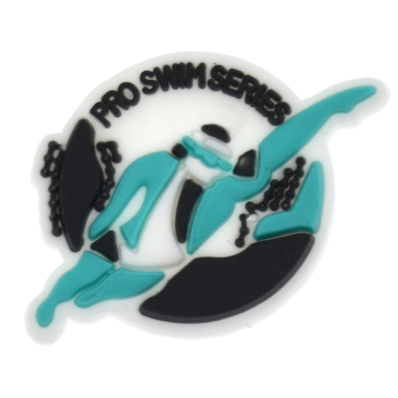 Pro swim series logo Swimming 585-04 Shoe Charm