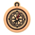 Ships compassSailors 596-01 Shoe Charm