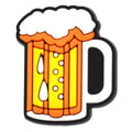 Frothing jug of beer 604-09 Shoe Charm