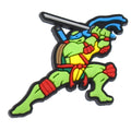 Leonardo with Kantana Teenage Mutant Ninja Turtles 622-03 Shoe Charm