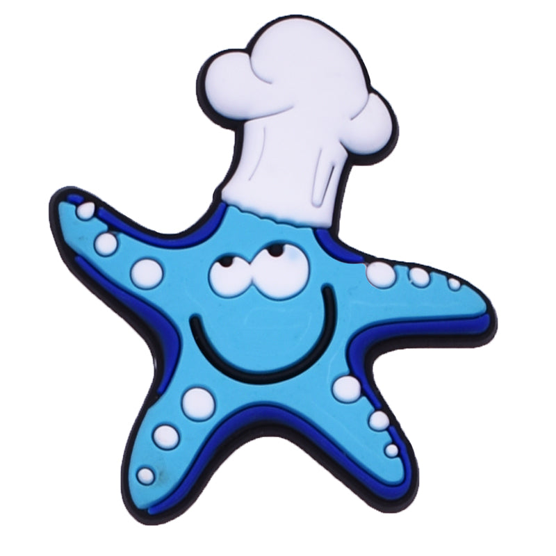 Starfish chef 63-05 Shoe Charm