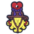 Little Miss SUNSHINE sad heart hat 637-16 Shoe Charm