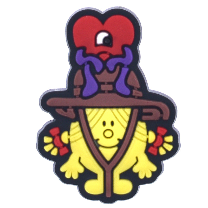 Little Miss SUNSHINE sad heart hat 637-16 Shoe Charm