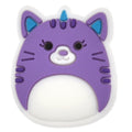 Squishmallow  Purple pussy 656-05 Shoe Charm