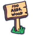 100 ACRE WOOD signpost Winnie-the-Pooh 674-03 Shoe Charm