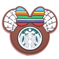 Shoe Charm -  Rainbow ribbon CONCHA SWEETBREAD 675-09