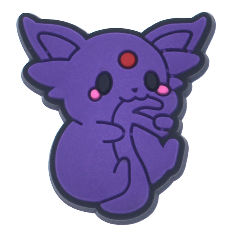 Purple Pokemon 689-03 Shoe Charm