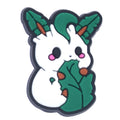 Green & white Pokemon 689-07 Shoe Charm