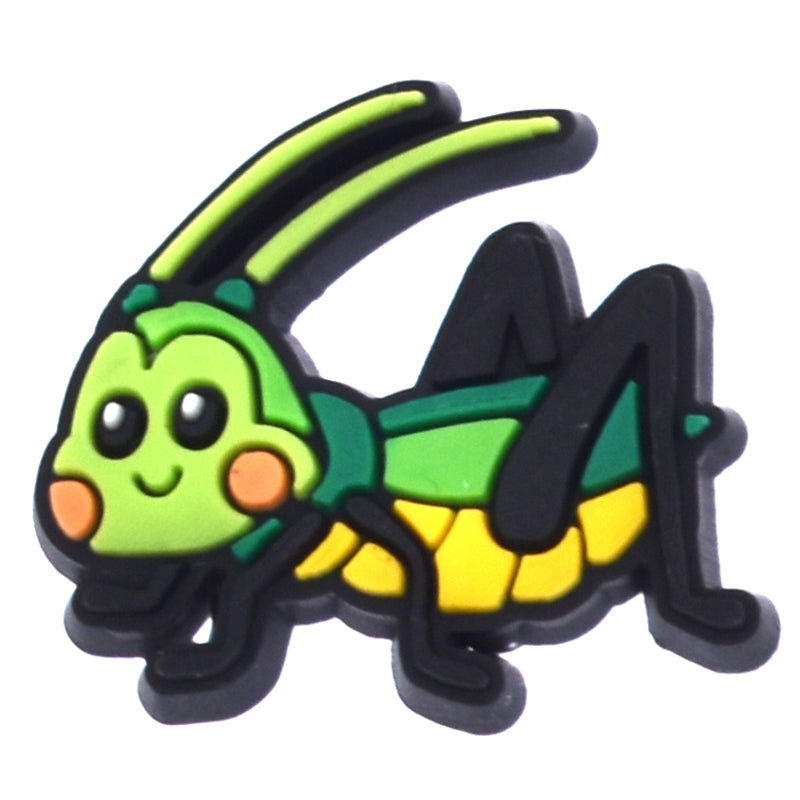 Green grasshopper  730-06 Shoe Charm