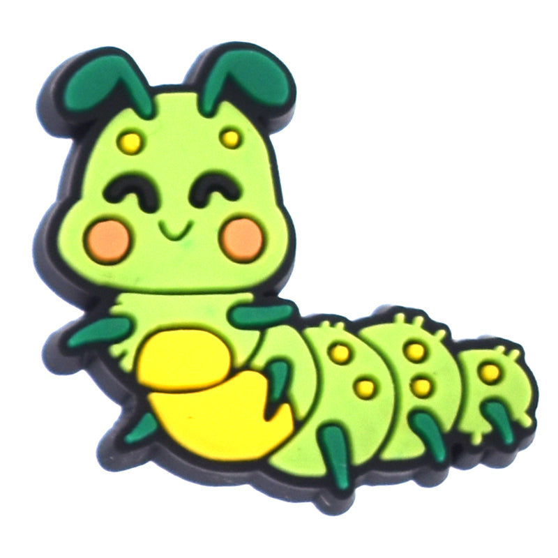 Green centipede  730-07 Shoe Charm