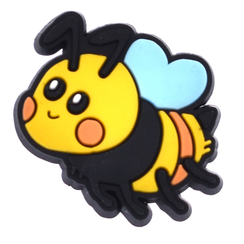 Blue wings bee 730-08 Shoe Charm