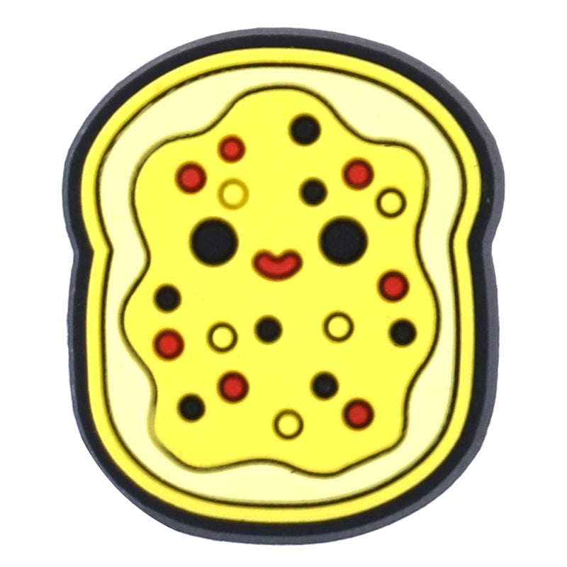 Cheesey face fruit Squishmallow 743-03 Shoe Charm