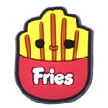 Fries face fruit Squishmallow 743-05 Shoe Charm