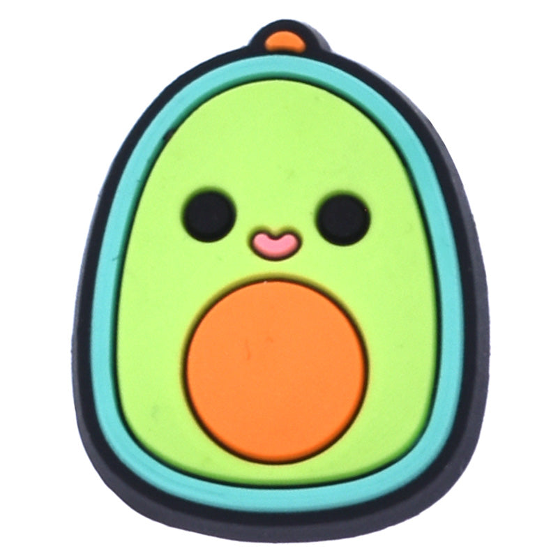 Avocado face fruit Squishmallow 743-06 Shoe Charm