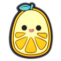 Orange face fruit Squishmallow 743-07 Shoe Charm