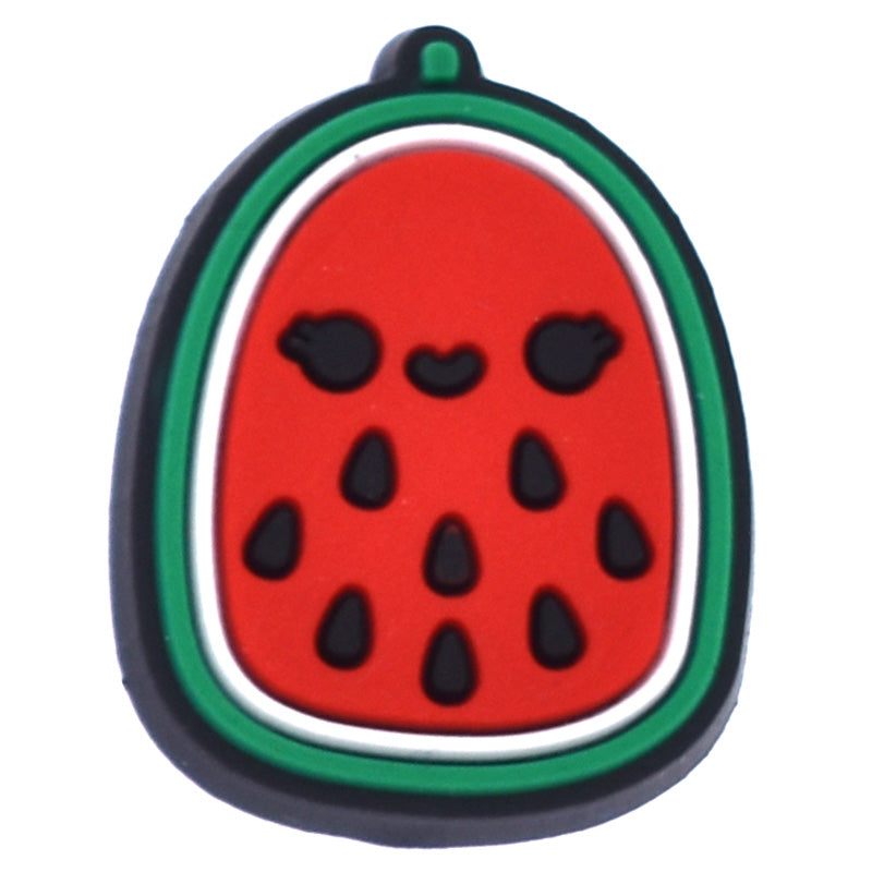 Water melon face fruit Squishmallow 743-09 Shoe Charm