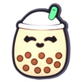 Bubble tea face Squishmallow 743-15 Shoe Charm