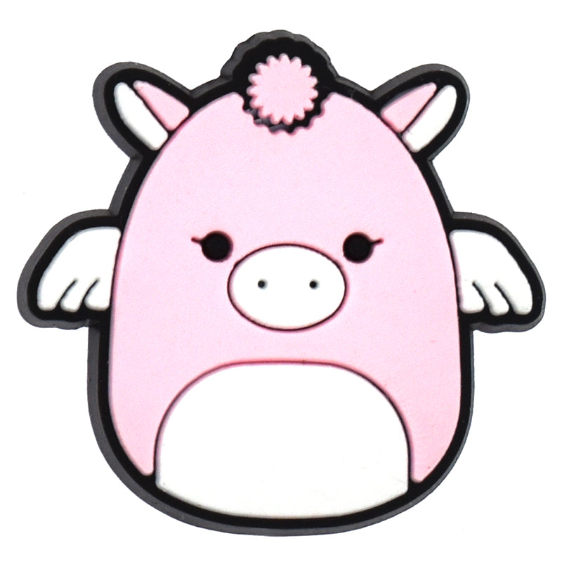 Pink flying pig Squishmallow 807-10 Shoe Charm