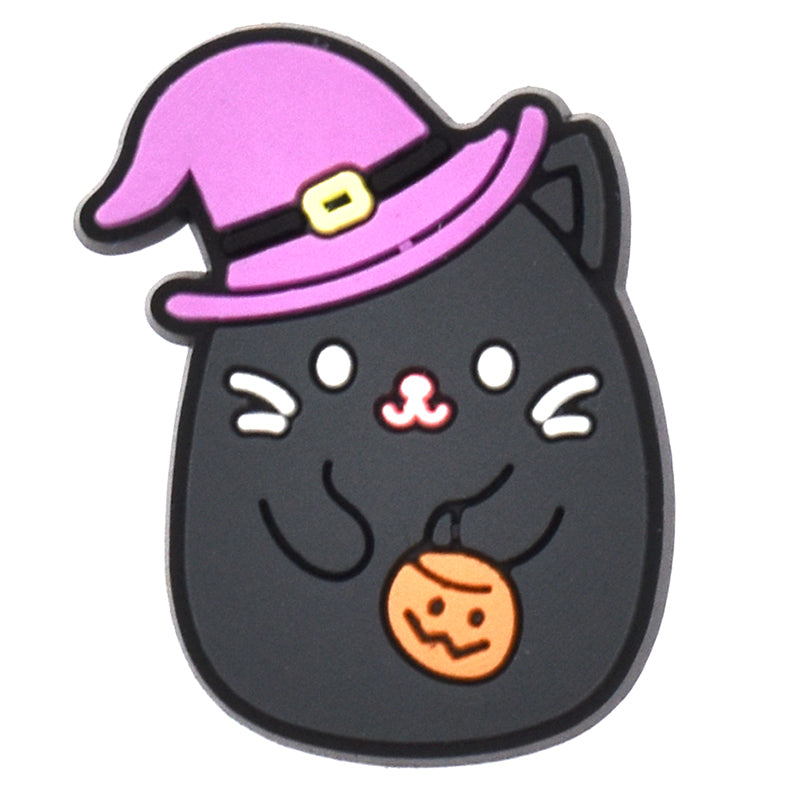 Witches black cat Squishmallow 807-13 Shoe Charm