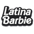 Latina Barbie sign logo Black Teresa Barbie 808-03 Shoe Charm