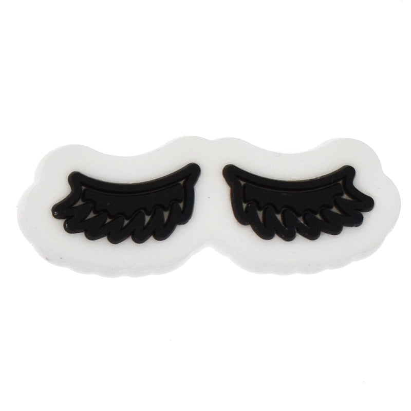 Black eylashes for Barbie 808-08 Shoe Charm