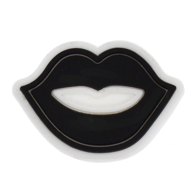 Black lips for Barbie 808-10 Shoe Charm