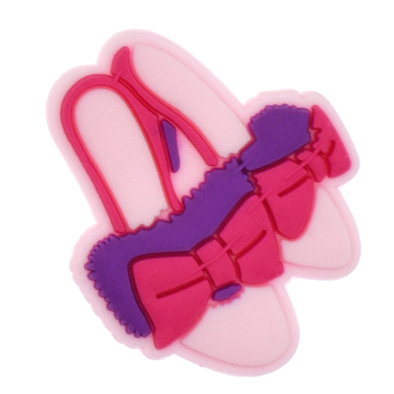 Pink bow shoes Barbie 812-09 Shoe Charm
