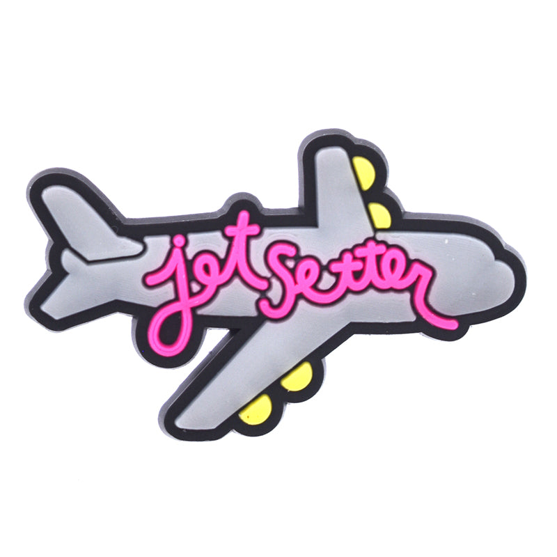 Jet Setter aircraft Barbie 812-17 Shoe Charm