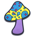 Blue/yellow spot Mushroom 815-05 Shoe Charm