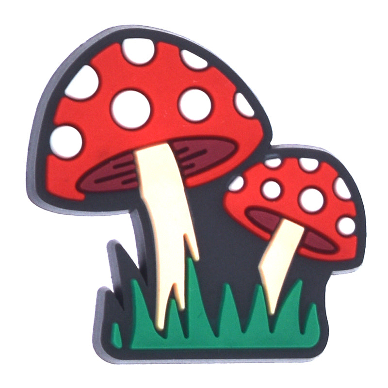Red dome Mushrooms 815-11 Shoe Charm