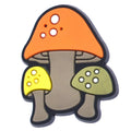 Orange dome Mushrooms 815-14 Shoe Charm