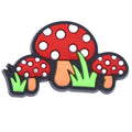 Mini red spotMushrooms 815-15 Shoe Charm