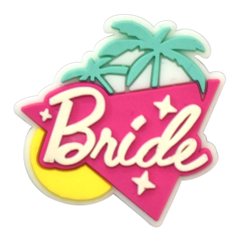 Tropical Bride sign logoBarbie 816-01 Shoe Charm
